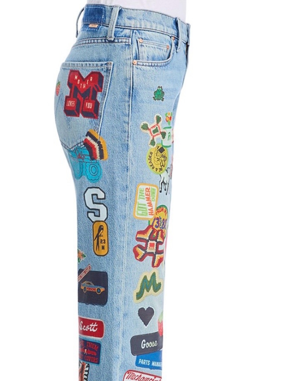 MOTHER The Bookie Sneak Jeans in Scout It Out - Picture 4 of 12
